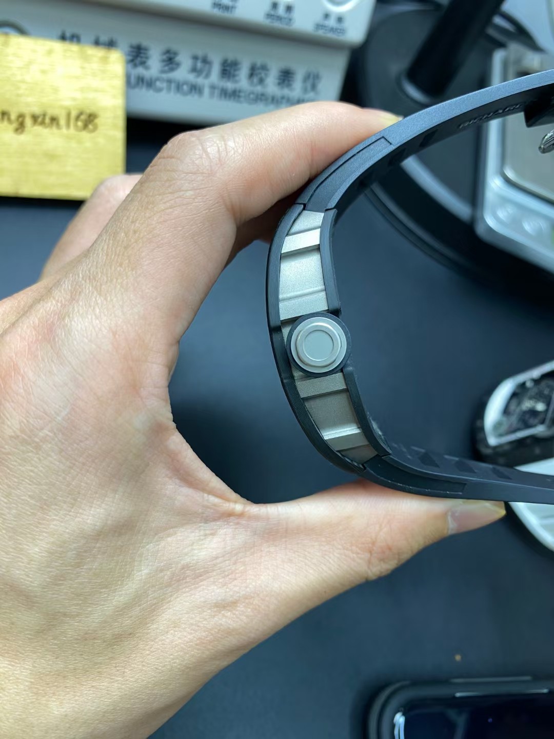 Richard Mille Aps Rm055 Watch Clasp Titanium Rmul2v2 Movement Case Strap