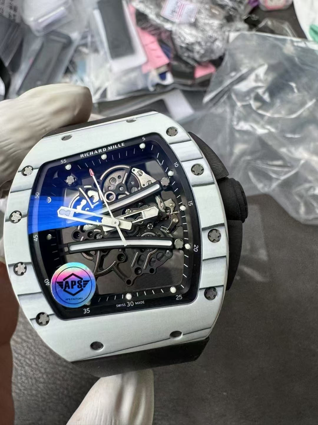 Richard Mille Aps Rm061 Titanium Rmul2 movement, Movement,watch Case,watch Strap