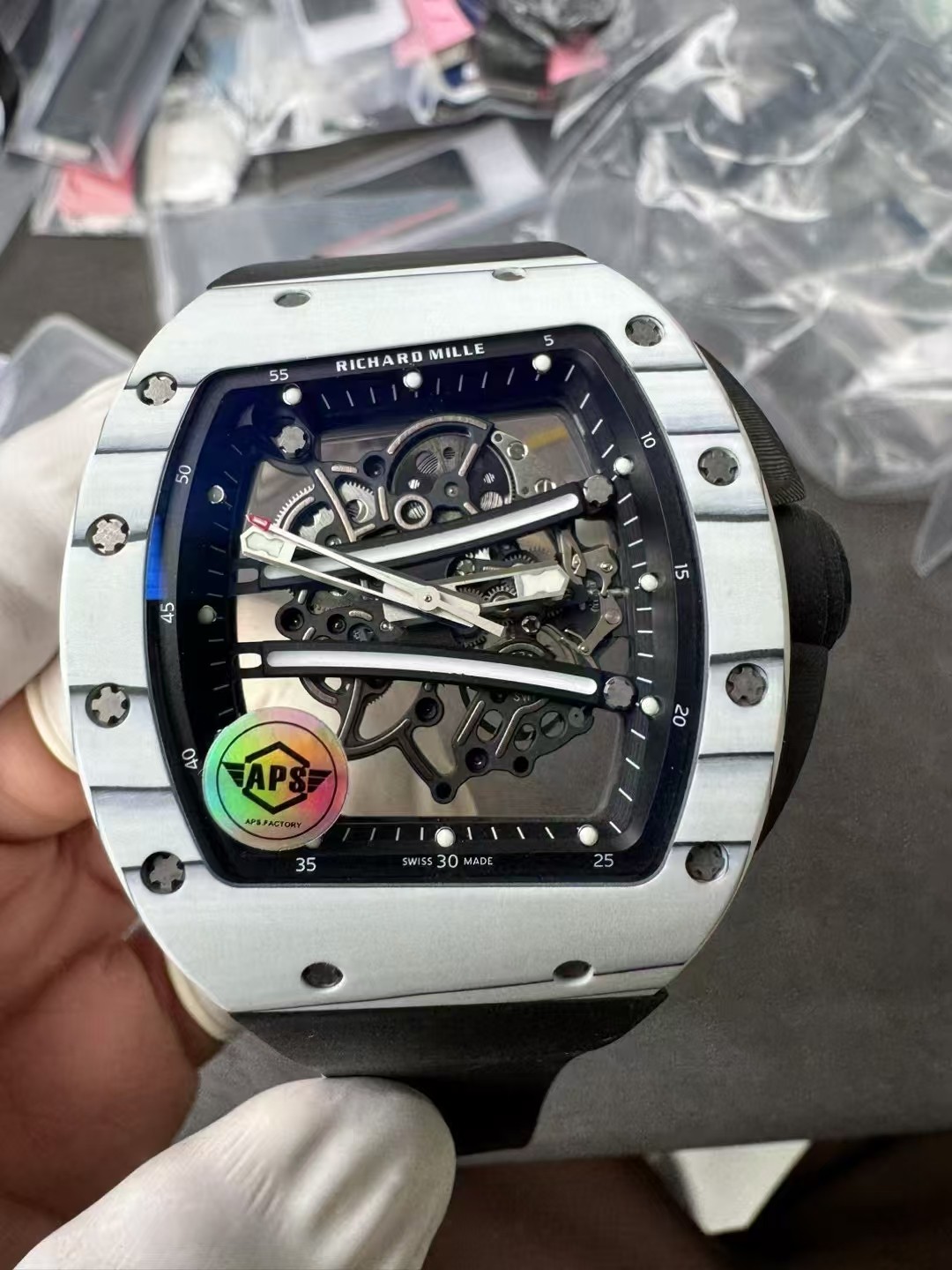 Richard Mille Aps Rm061 Titanium Rmul2 movement, Movement,watch Case,watch Strap