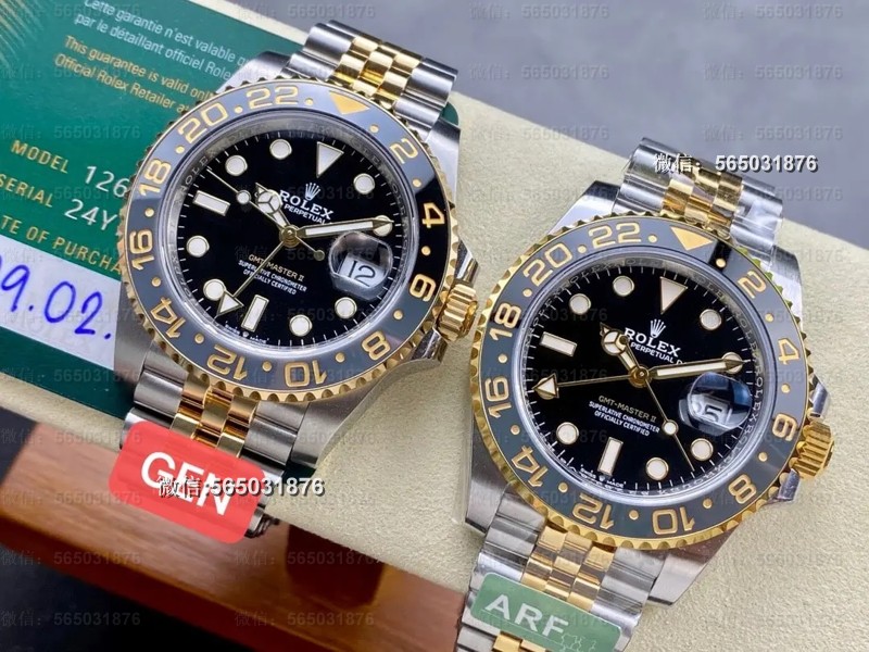 Rolex Arf Rolexgmt Pvd 166gram, 170gram. 3285 Movement