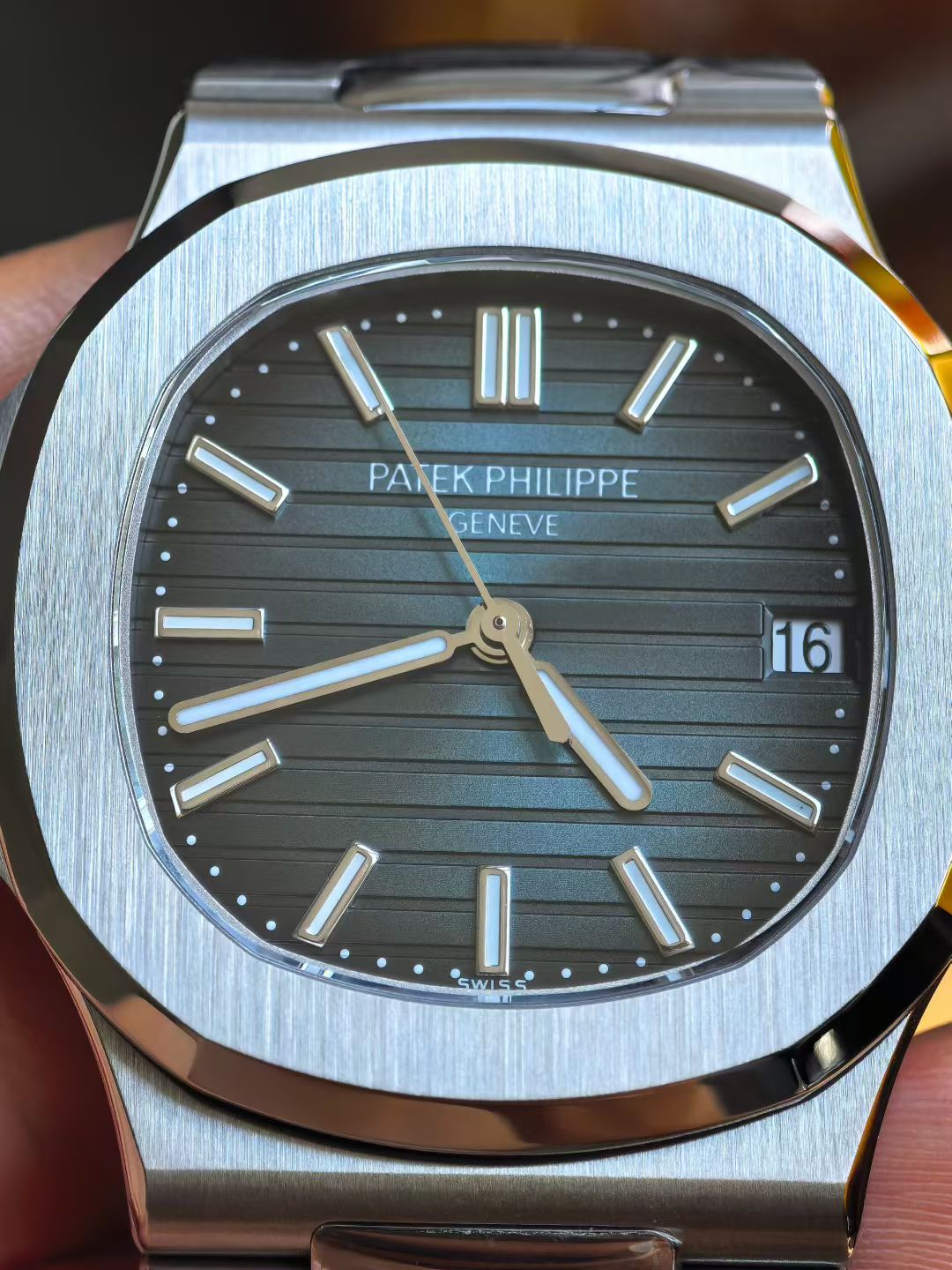 Patek Philippe Bbf 5711 Watch Dial Markerswatch Hands Casewatch Strap Movement 3k