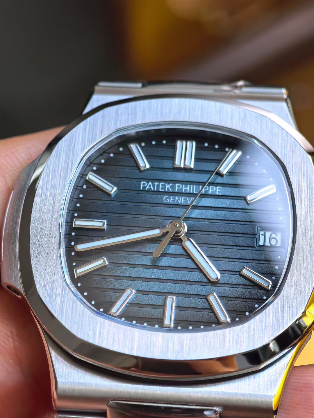 Patek Philippe Bbf 5711 Watch Dial Markerswatch Hands Casewatch Strap Movement 3k