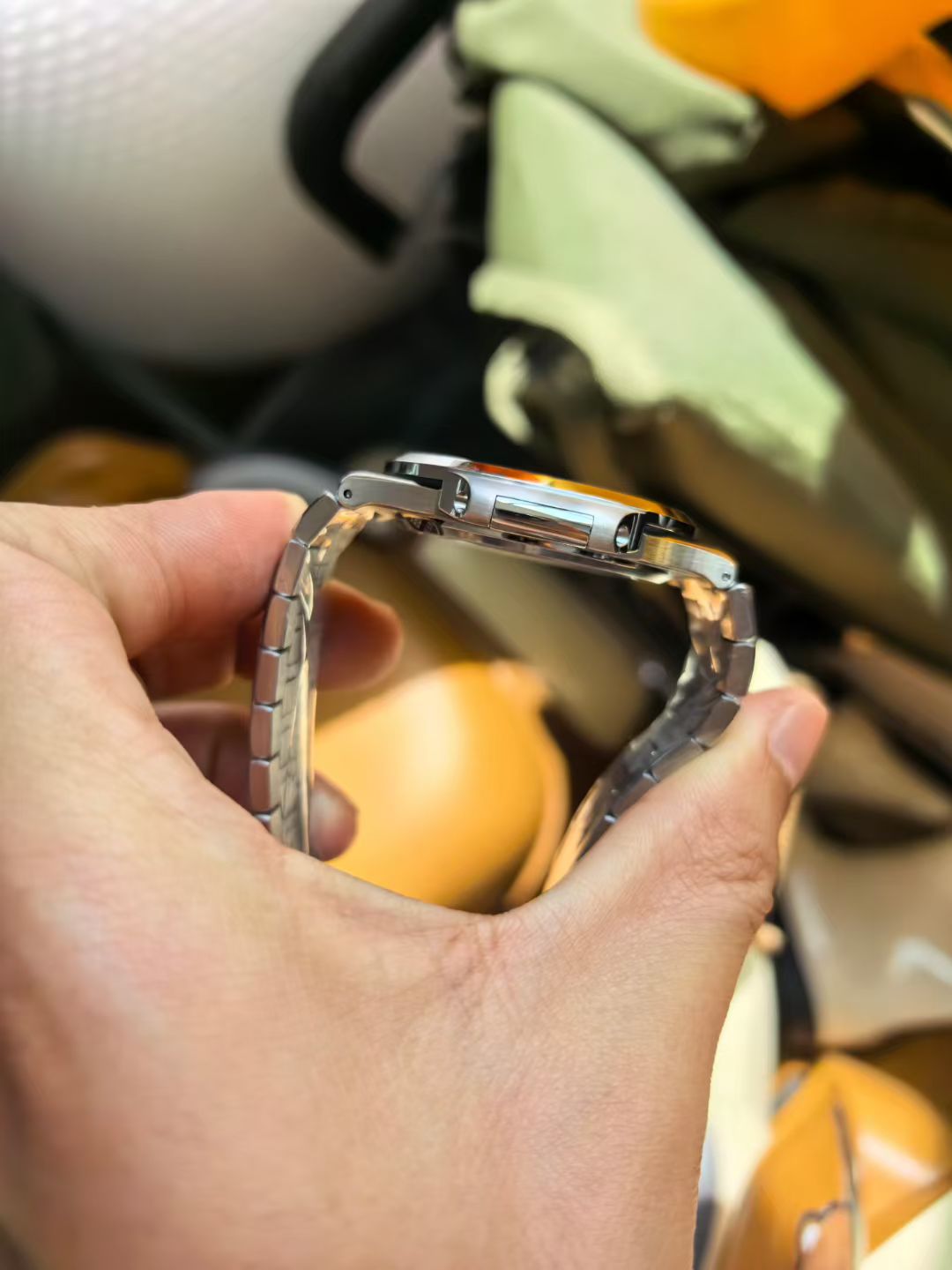 Patek Philippe Bbf 5711 Watch Dial Markerswatch Hands Casewatch Strap Movement 3k