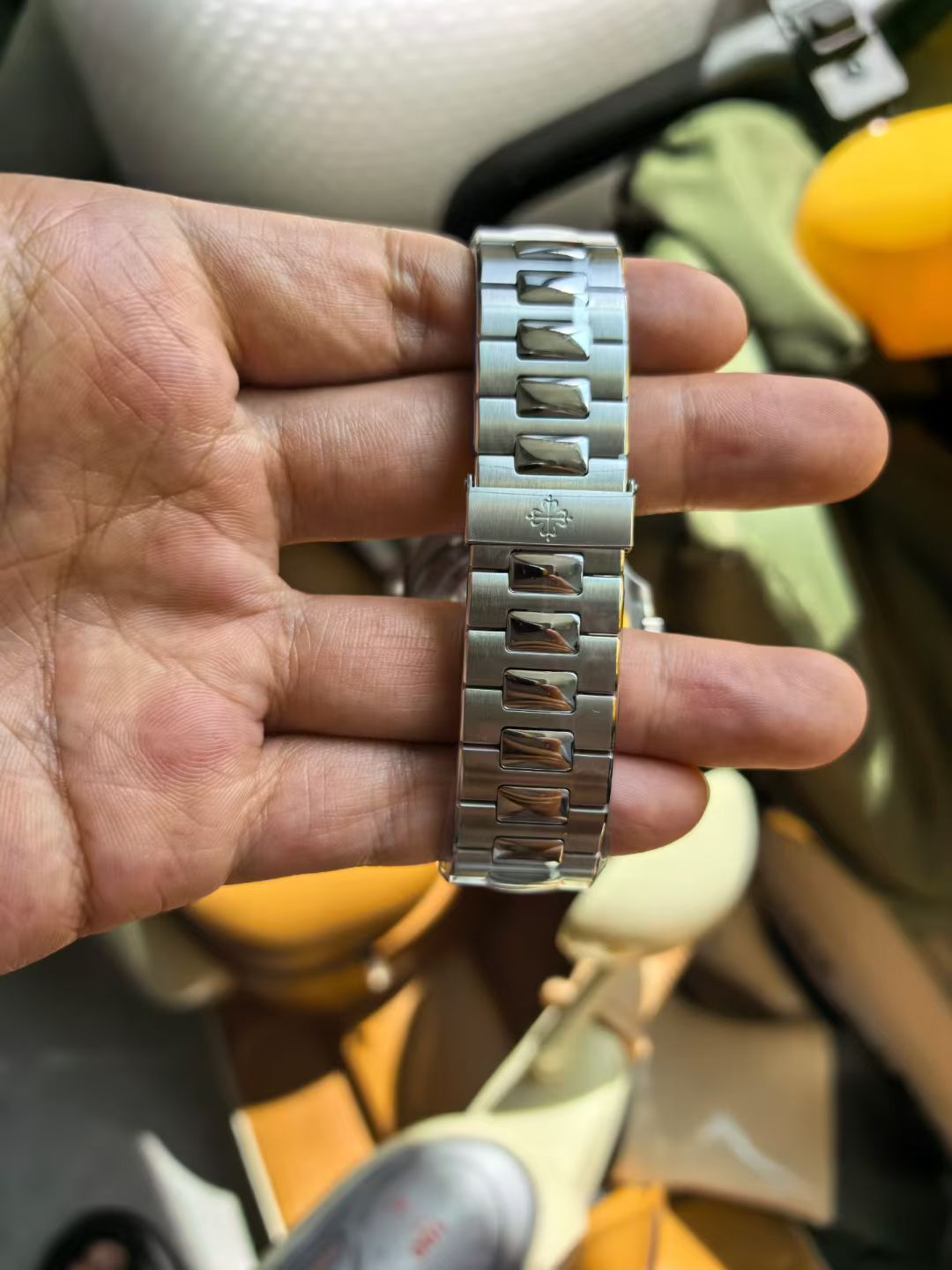 Patek Philippe Bbf 5711 Watch Dial Markerswatch Hands Casewatch Strap Movement 3k