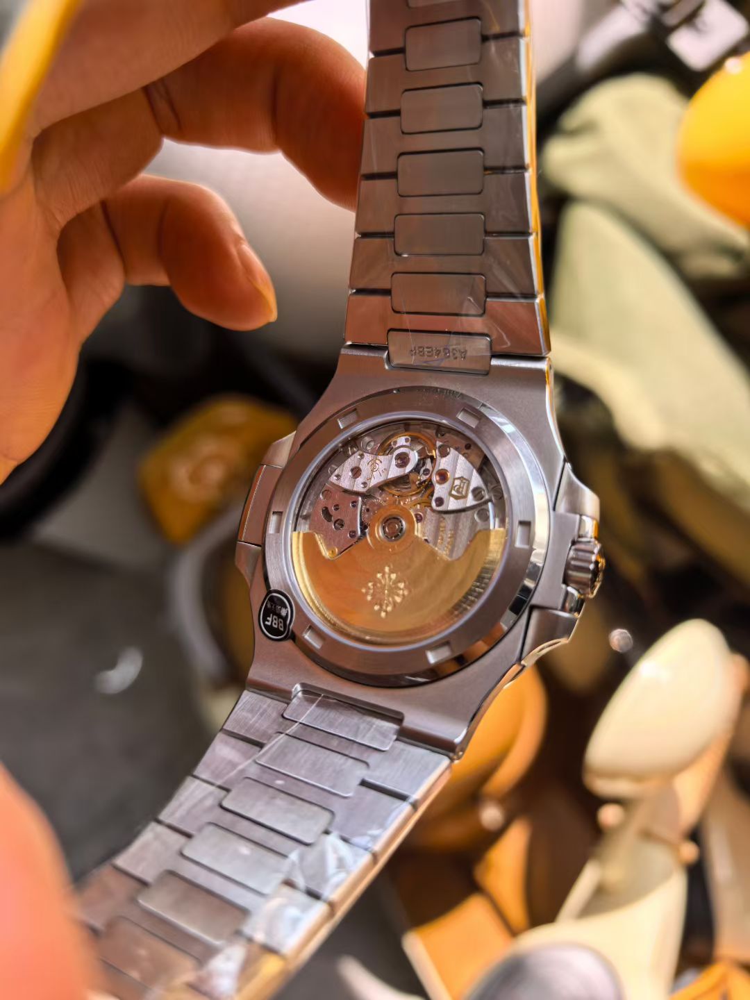 Patek Philippe Bbf 5711 Watch Dial Markerswatch Hands Casewatch Strap Movement 3k