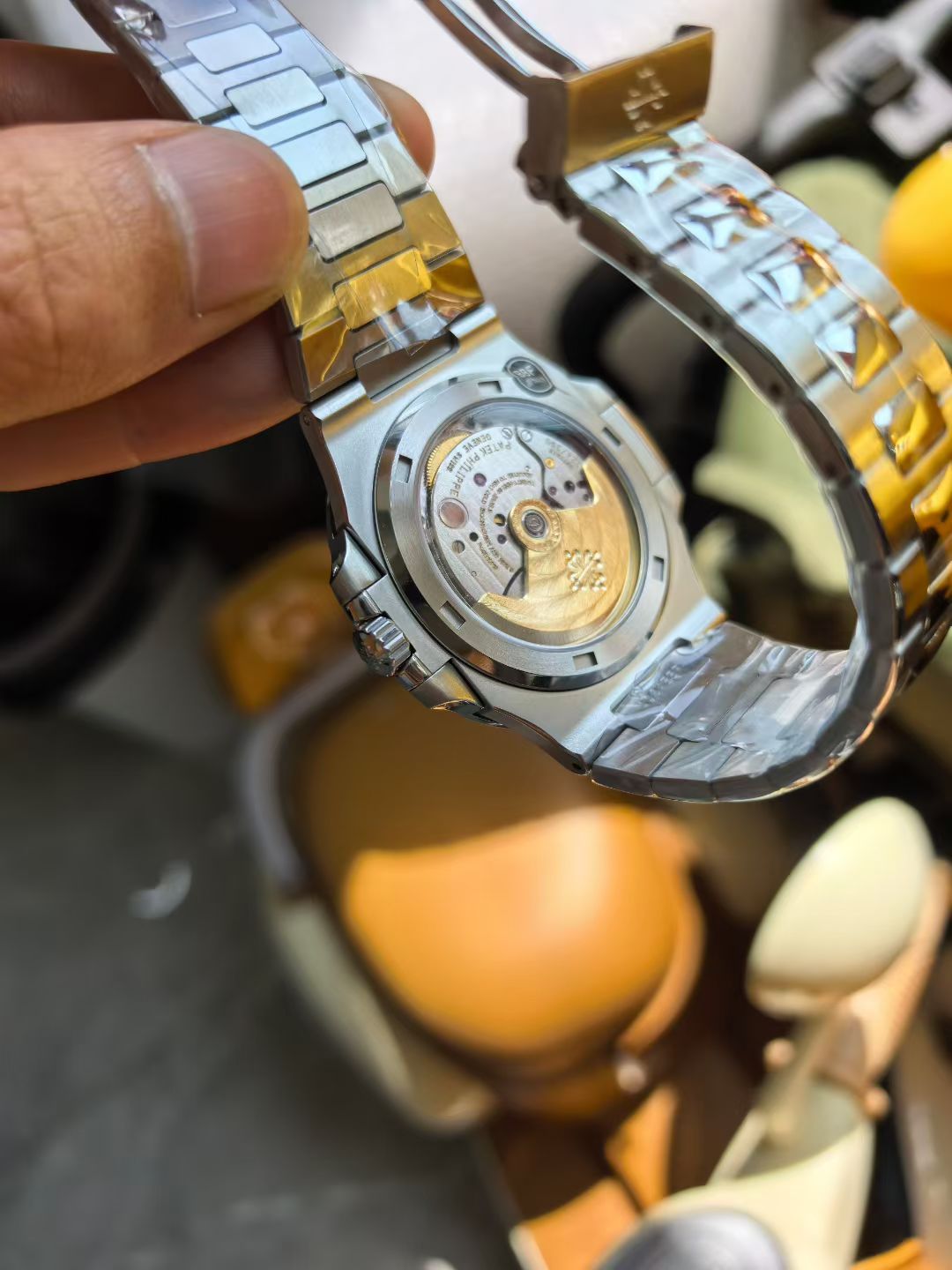 Patek Philippe Bbf 5711 Watch Dial Markerswatch Hands Casewatch Strap Movement 3k