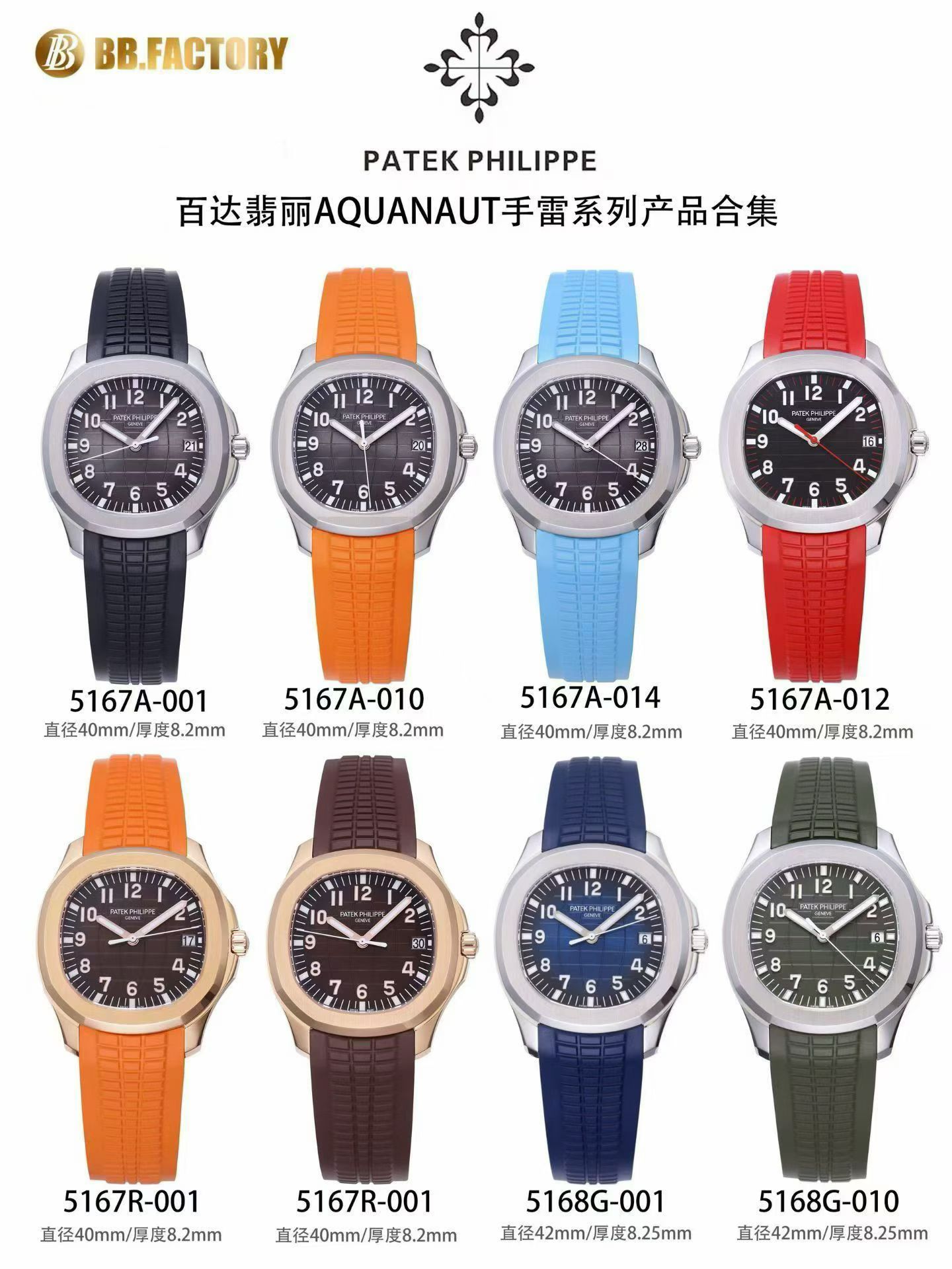 Richard Mille Bbf 5711 5821 5167 5168 055