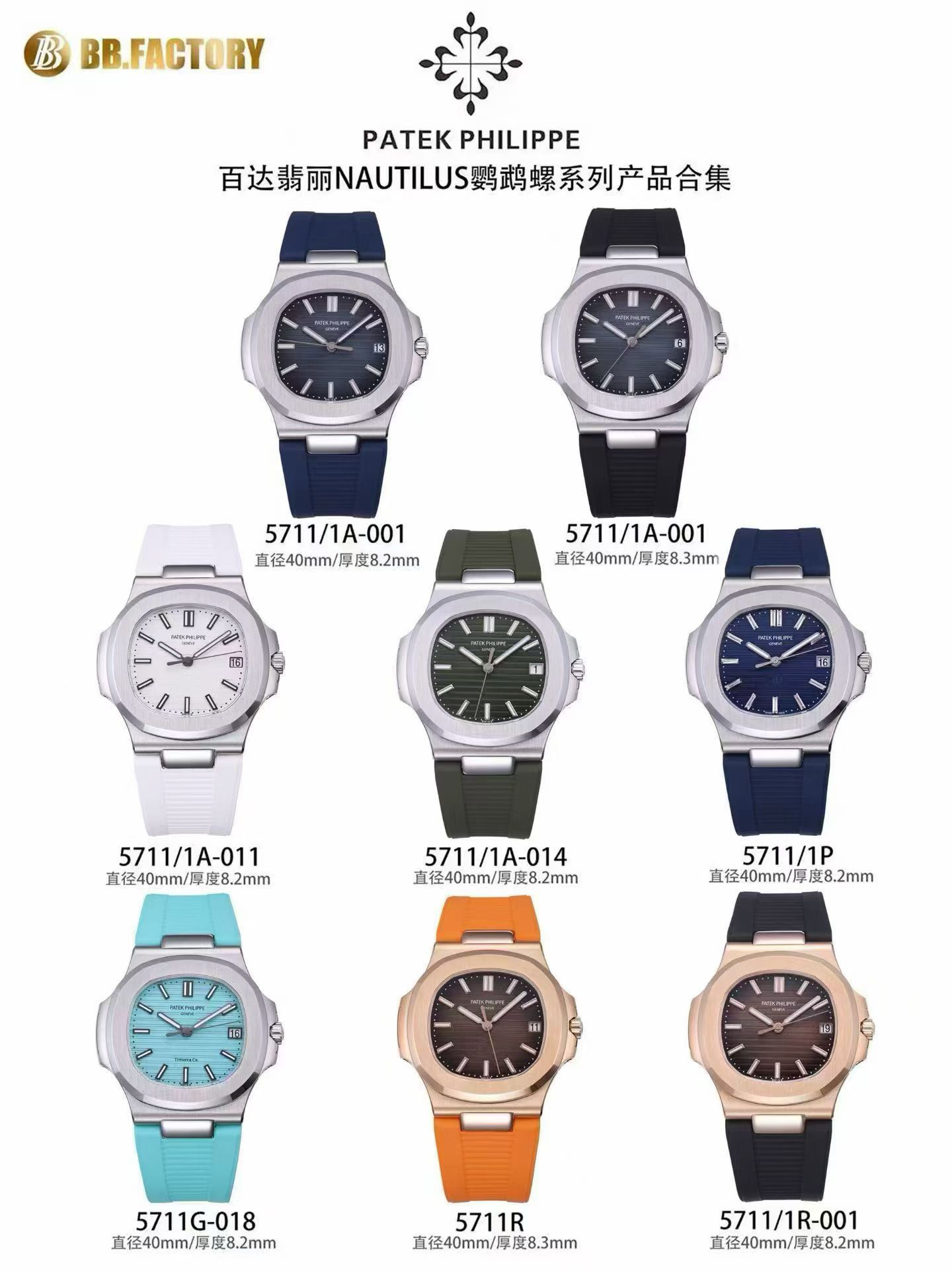 Richard Mille Bbf 5711 5821 5167 5168 055