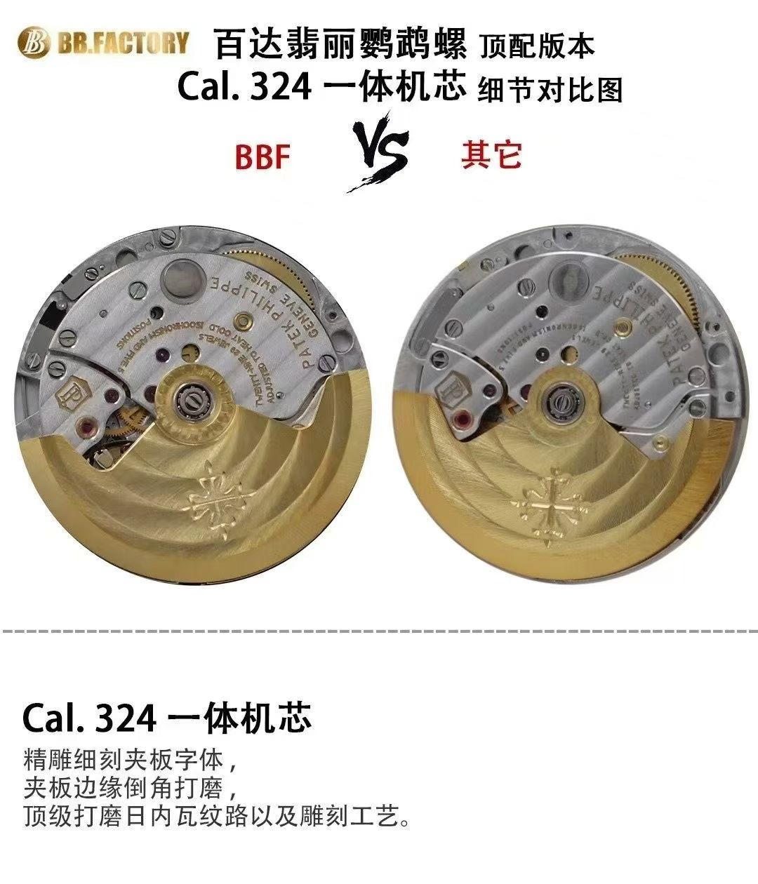 Patek Philippe Bbf ,324 Movement, Thickness8.2 mm