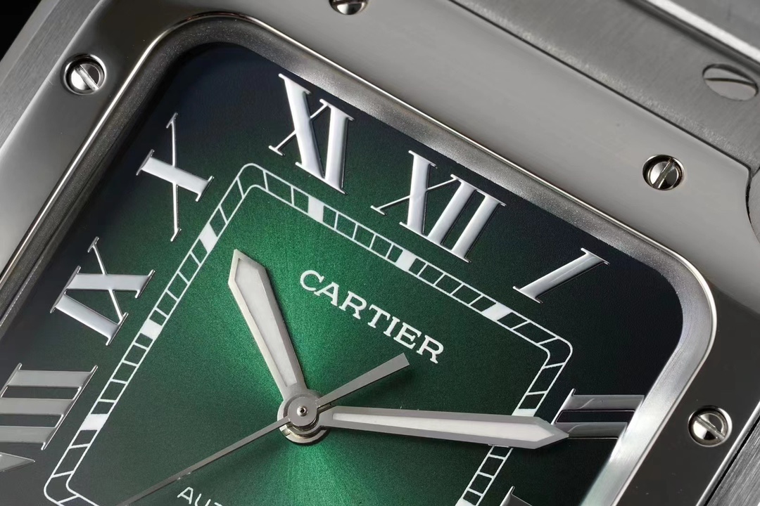Cartier Bv -cartiersantos 1 :sapphire Crystalwatch Crystal 2 Watch Strap: 3 Case: ,adlc 4 5 Dial: 6 Size:5x39.8x9.38 mm 7 Movement: 9019