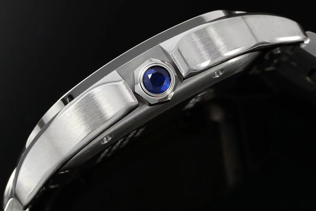 Cartier Bv -cartiersantos 1 :sapphire Crystalwatch Crystal 2 Watch Strap: 3 Case: ,adlc 4 5 Dial: 6 Size:5x39.8x9.38 mm 7 Movement: 9019