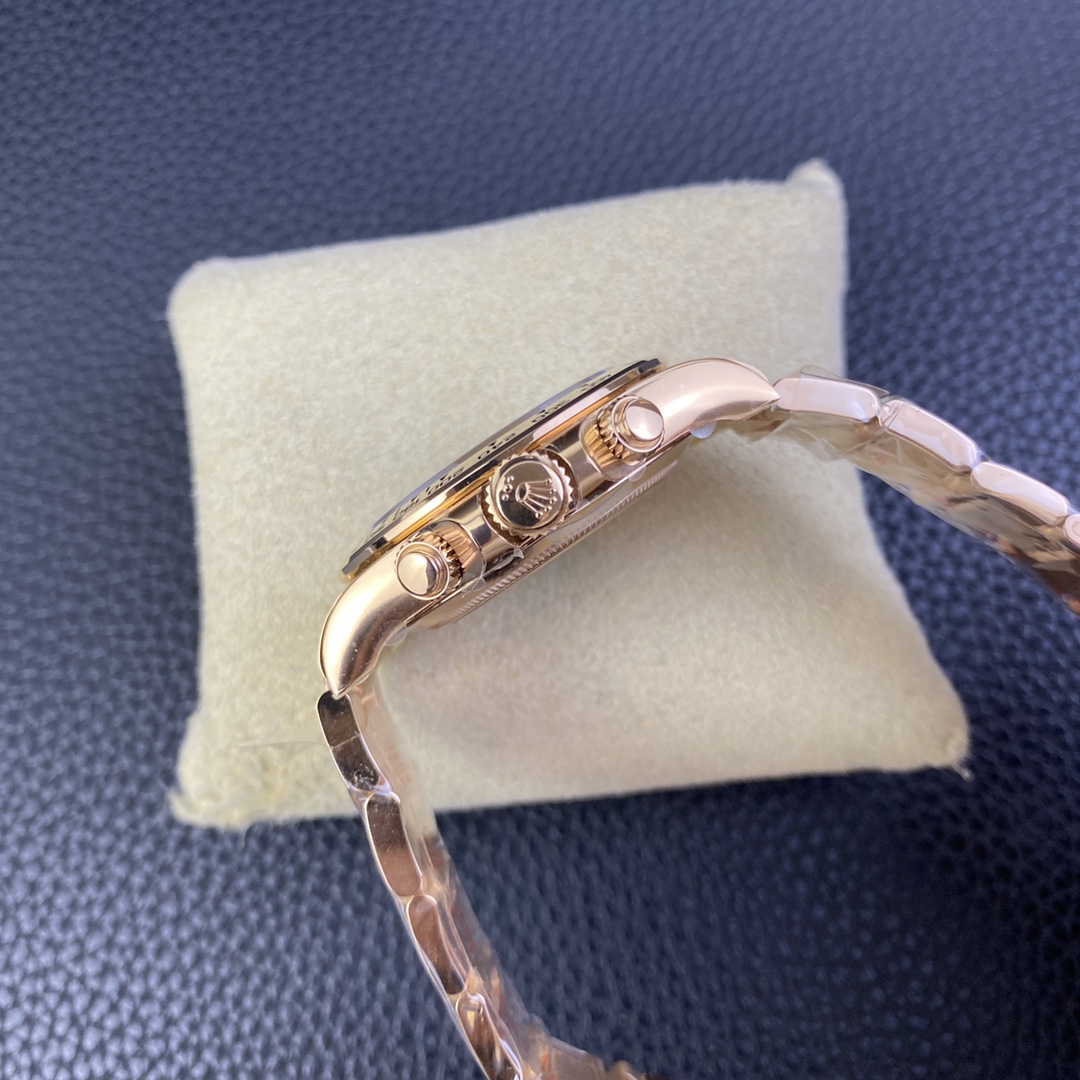 Rolex Clean/c Rolexrose Gold Plated 4130 movement904l 40mm