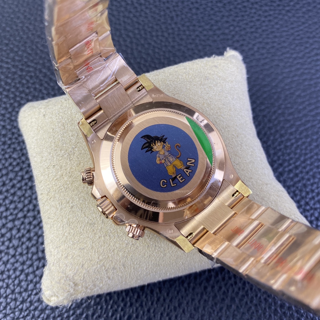 Rolex Clean/c Rolexrose Gold Plated 4130 movement904l 40mm