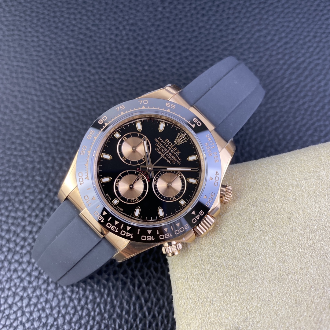 Rolex Clean/c Rolexrose Gold Plated 4130 movement904l 40mm