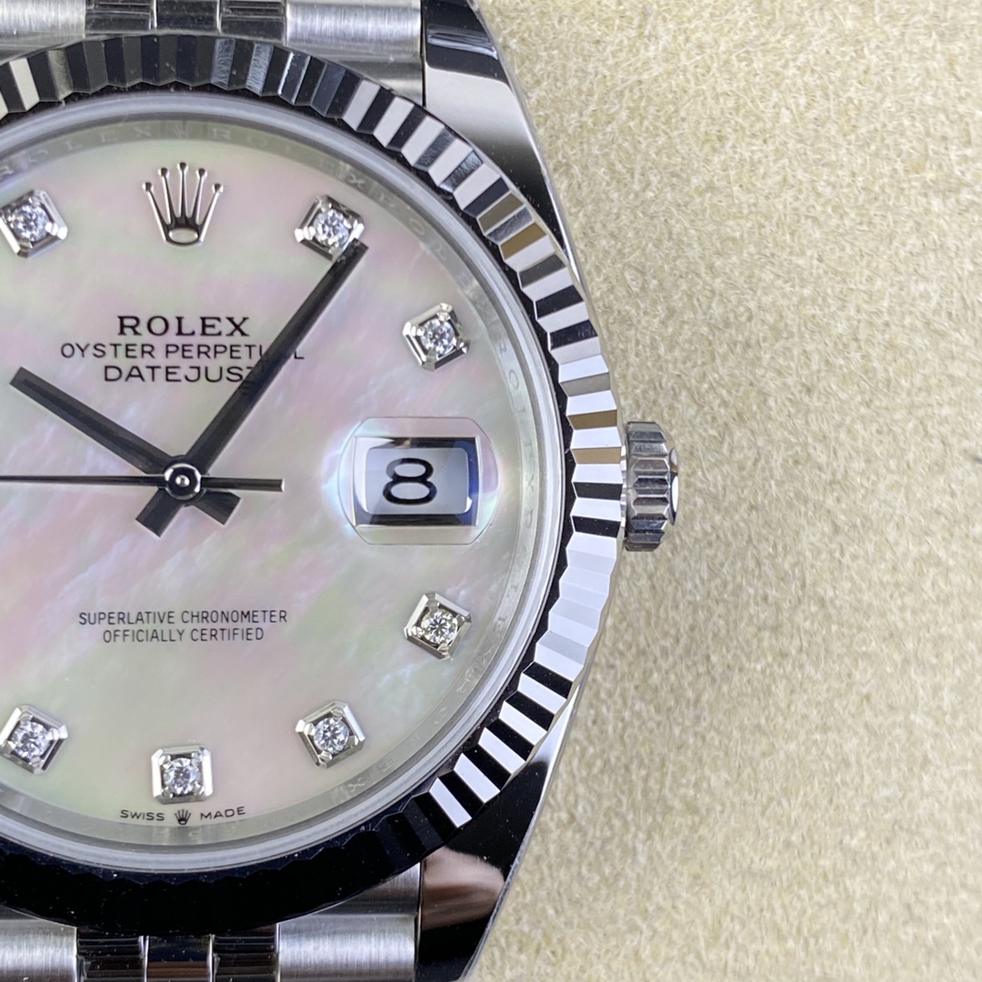 Rolex Clean C 41 mm 126334 / 3/5 Watch Strap3235 movement Dial/ Dial