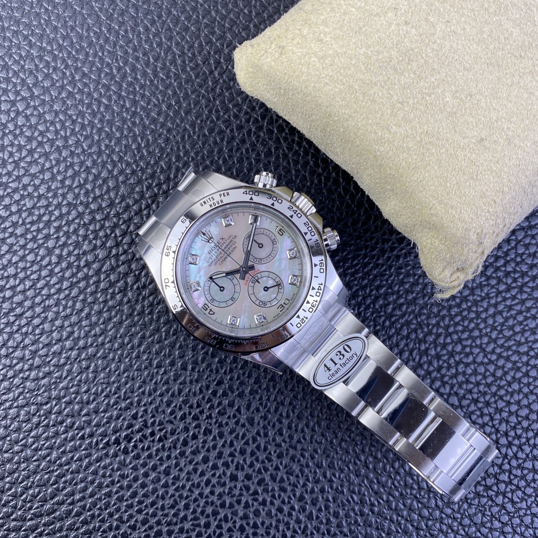 Rolex Clean C Watch Dial 4130 movement