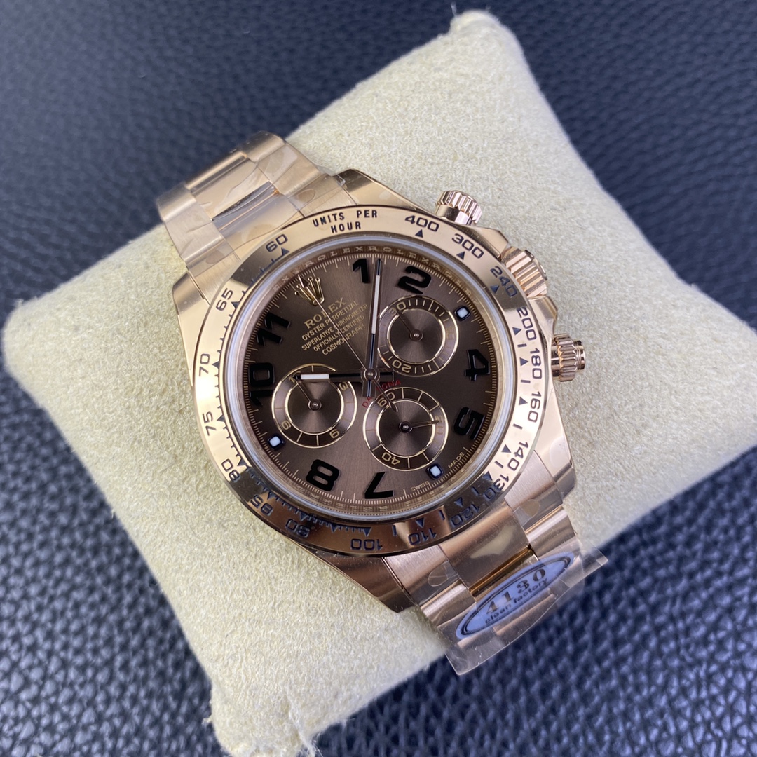 Rolex Clean 116505rose Gold Plated Gram Watch Dial Rose 3 Original