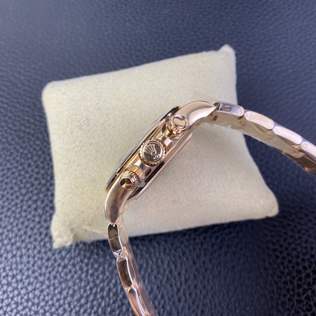 Rolex Clean 116505rose Gold Plated Gram Watch Dial Rose 3 Original