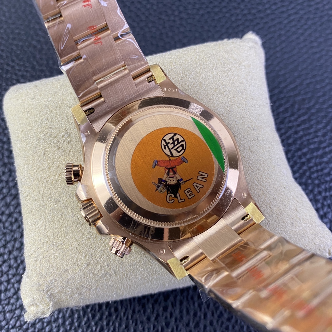 Rolex Clean 116505rose Gold Plated Gram Watch Dial Rose 3 Original