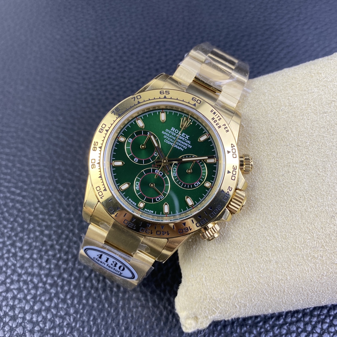 Rolex Clean C 4130 movement40 mm 904