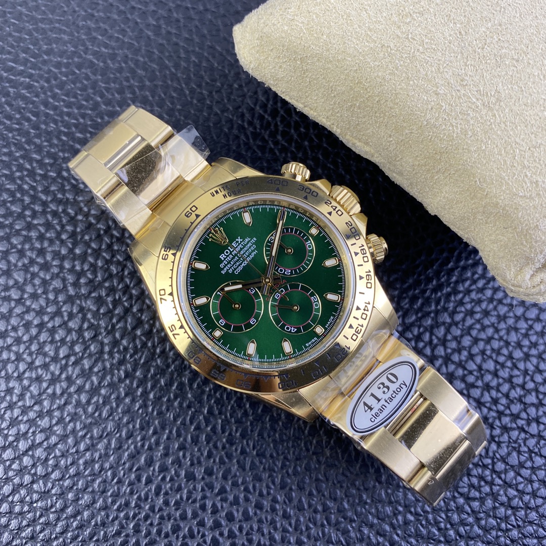 Rolex Clean C 4130 movement40 mm 904