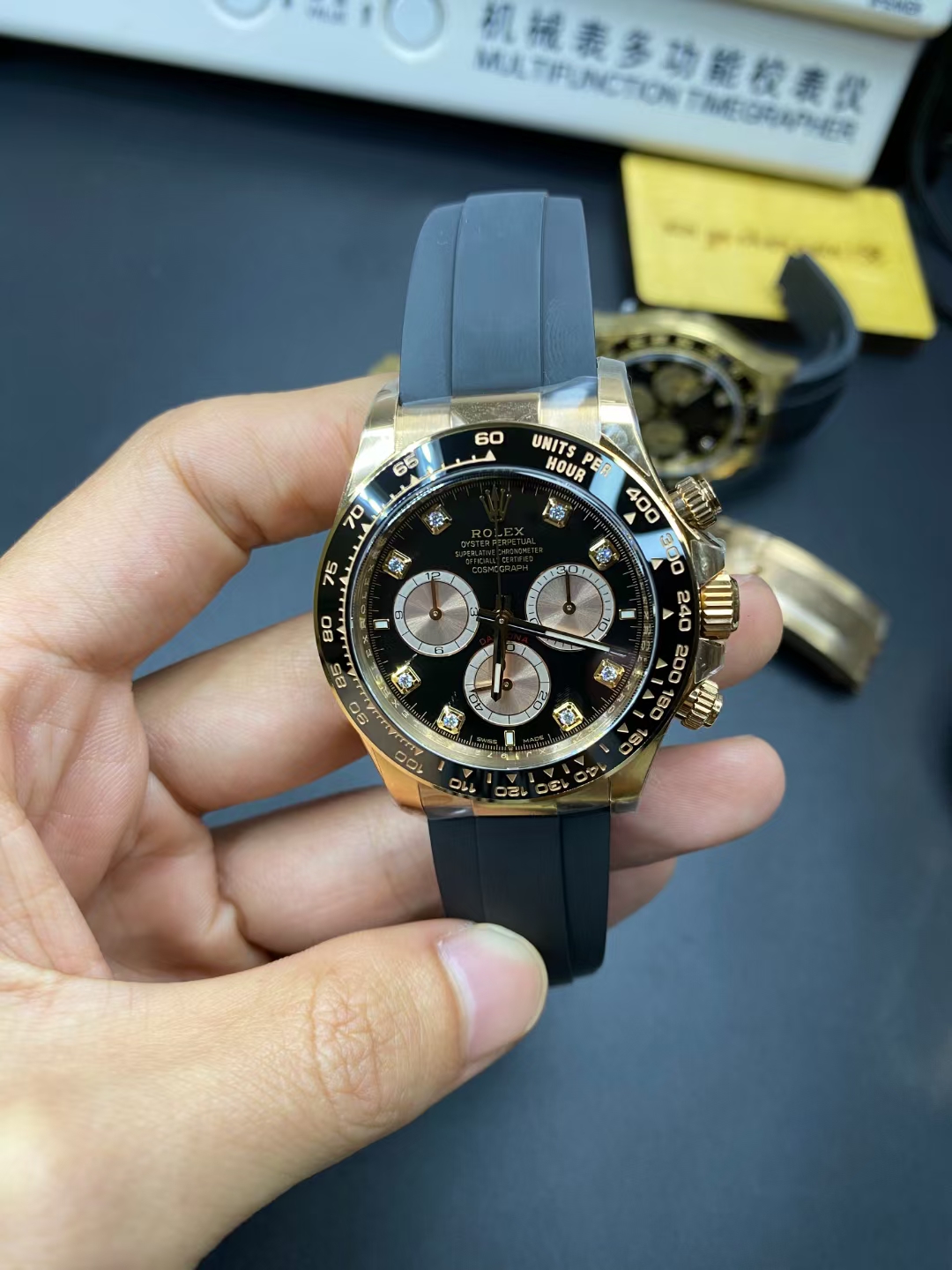 Rolex C 126515rose Gold Plated 4131 movement 70 40diameter Watch Clasp