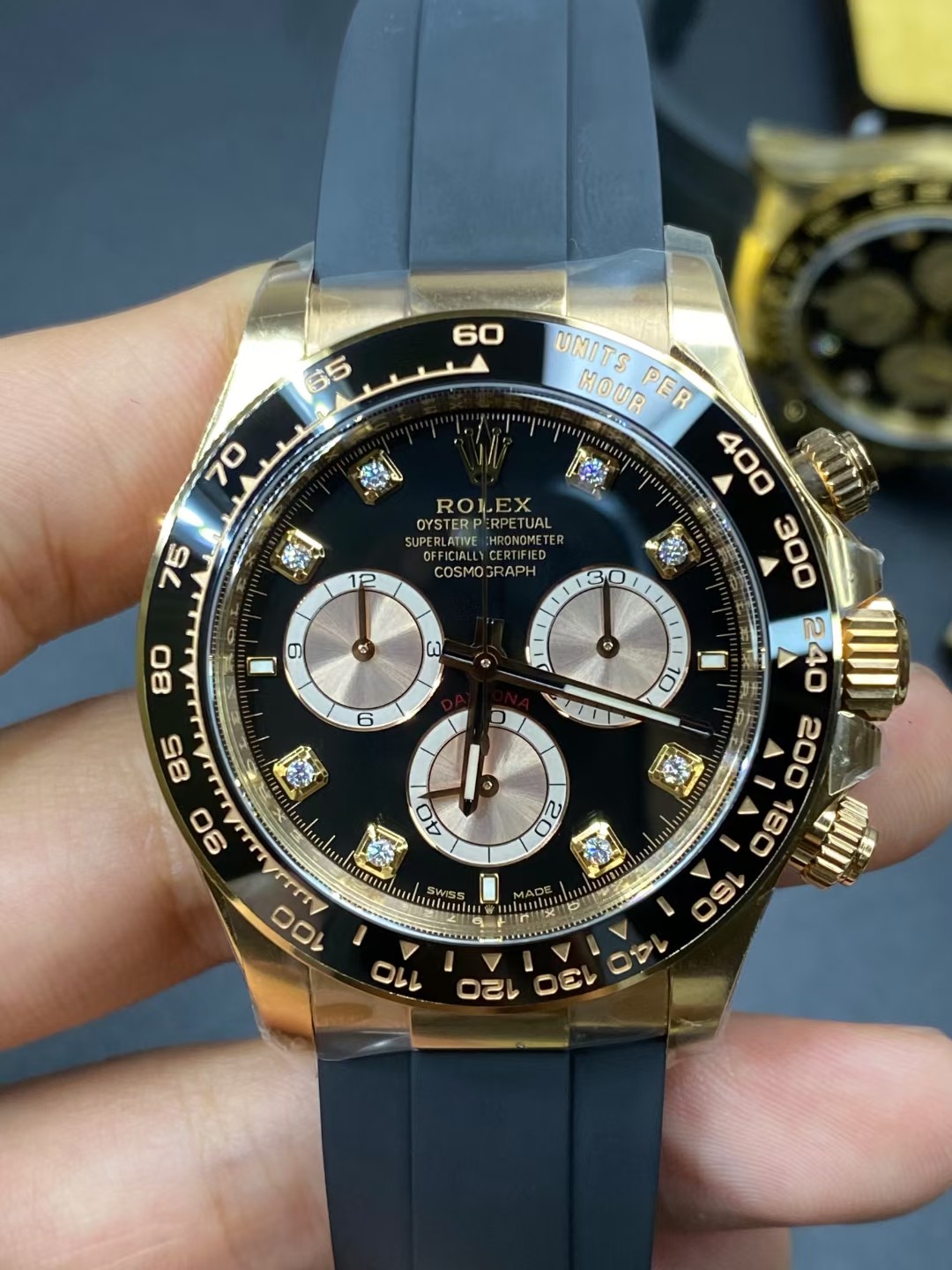 Rolex C 126515rose Gold Plated 4131 movement 70 40diameter Watch Clasp