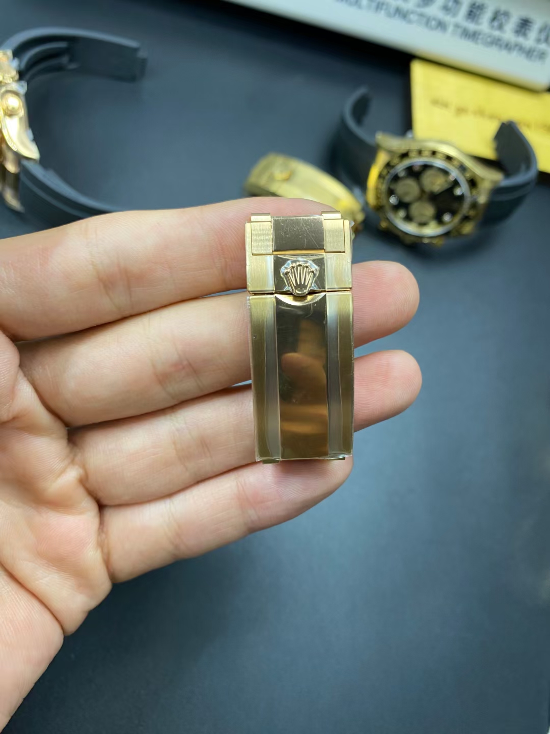 Rolex C 126515rose Gold Plated 4131 movement 70 40diameter Watch Clasp