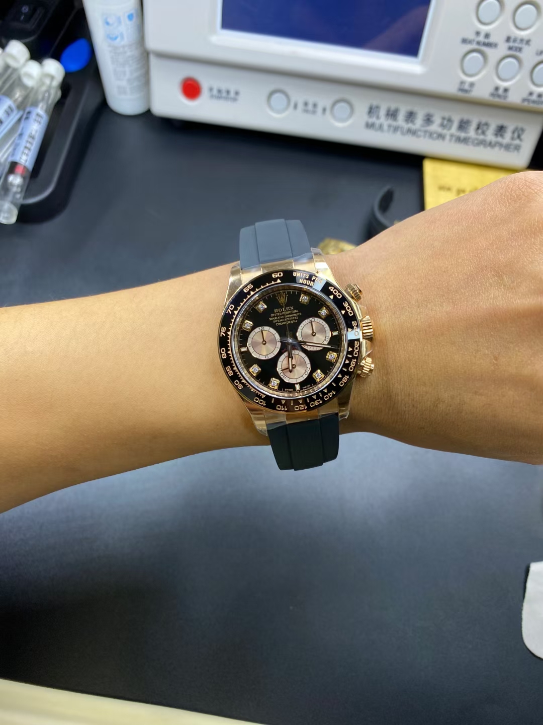 Rolex C 126515rose Gold Plated 4131 movement 70 40diameter Watch Clasp