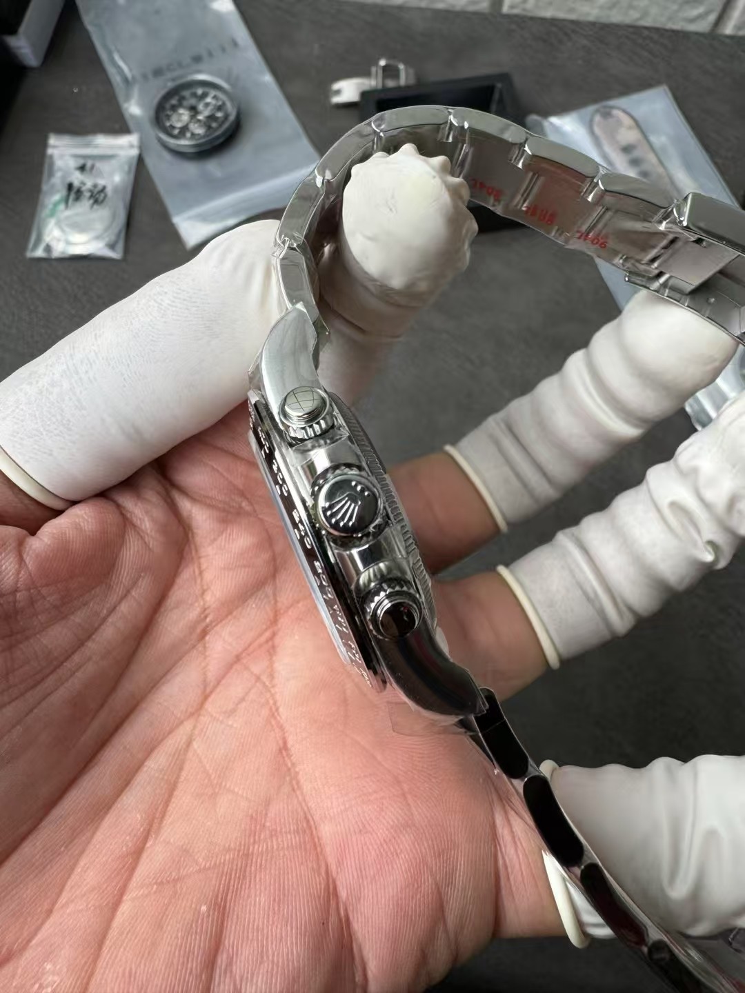 Rolex C 126529-0001new Style 24 Chronograph 4131 12 Watch Dial