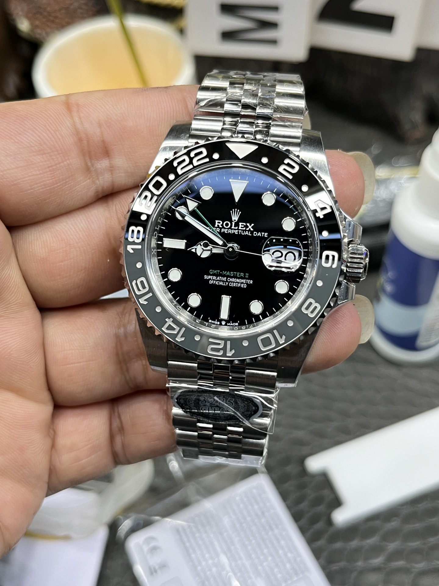 Rolex Crolex Gmt/40 mm /3235 Mechanical