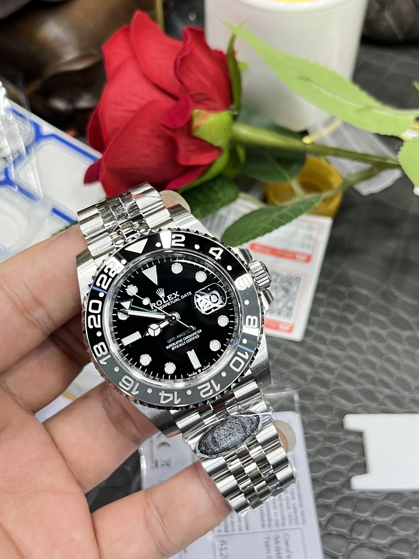 Rolex Crolex Gmt/40 mm /3235 Mechanical