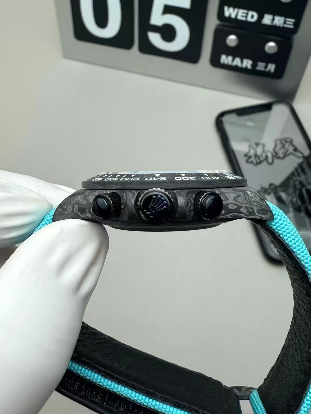 Rolex Diw Ntpt Original 4130 49gram