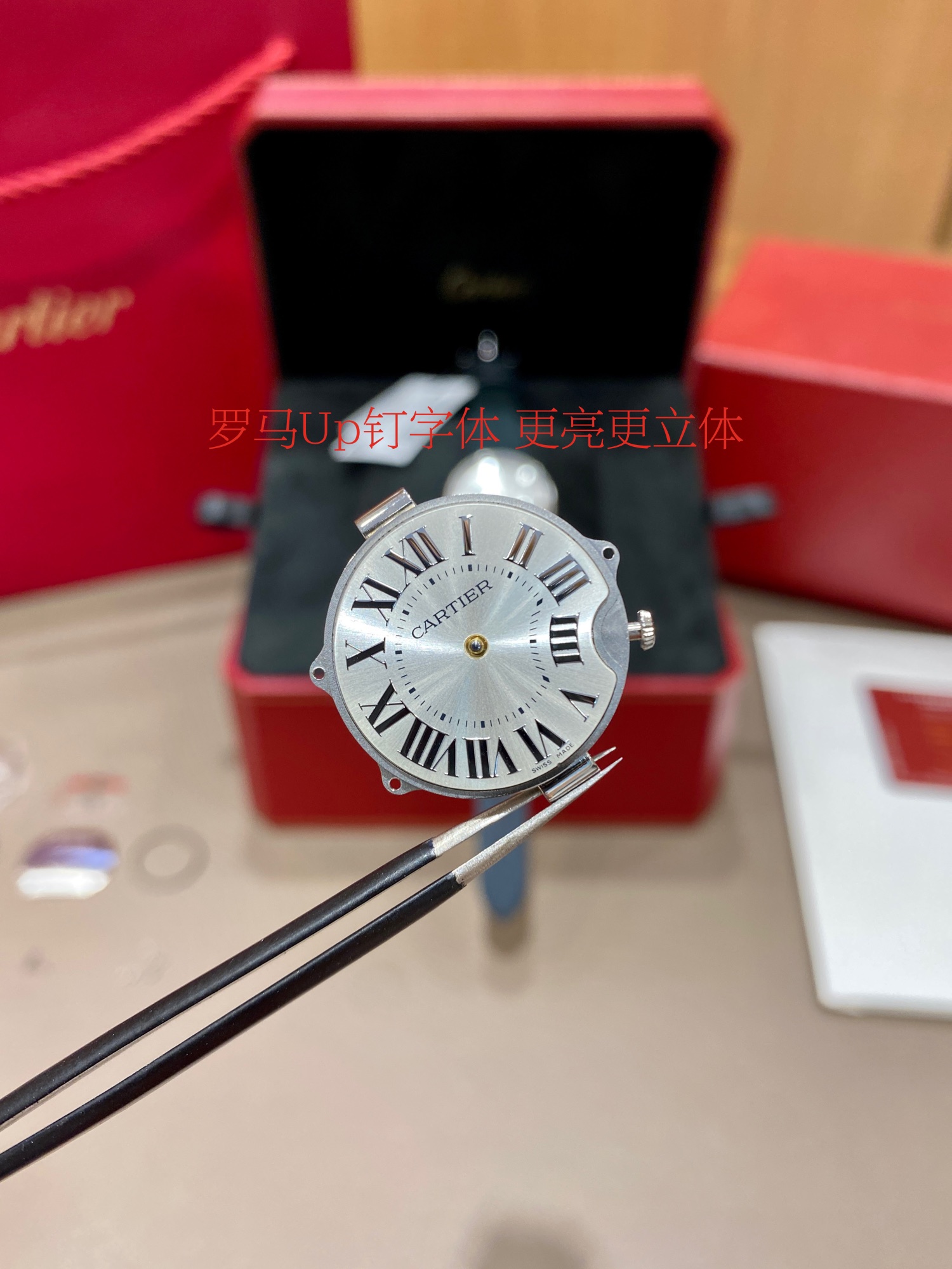 Cartier Dr 2021 Watch Strap Dialsize30, Size. Gold Platedwatch Hands 4