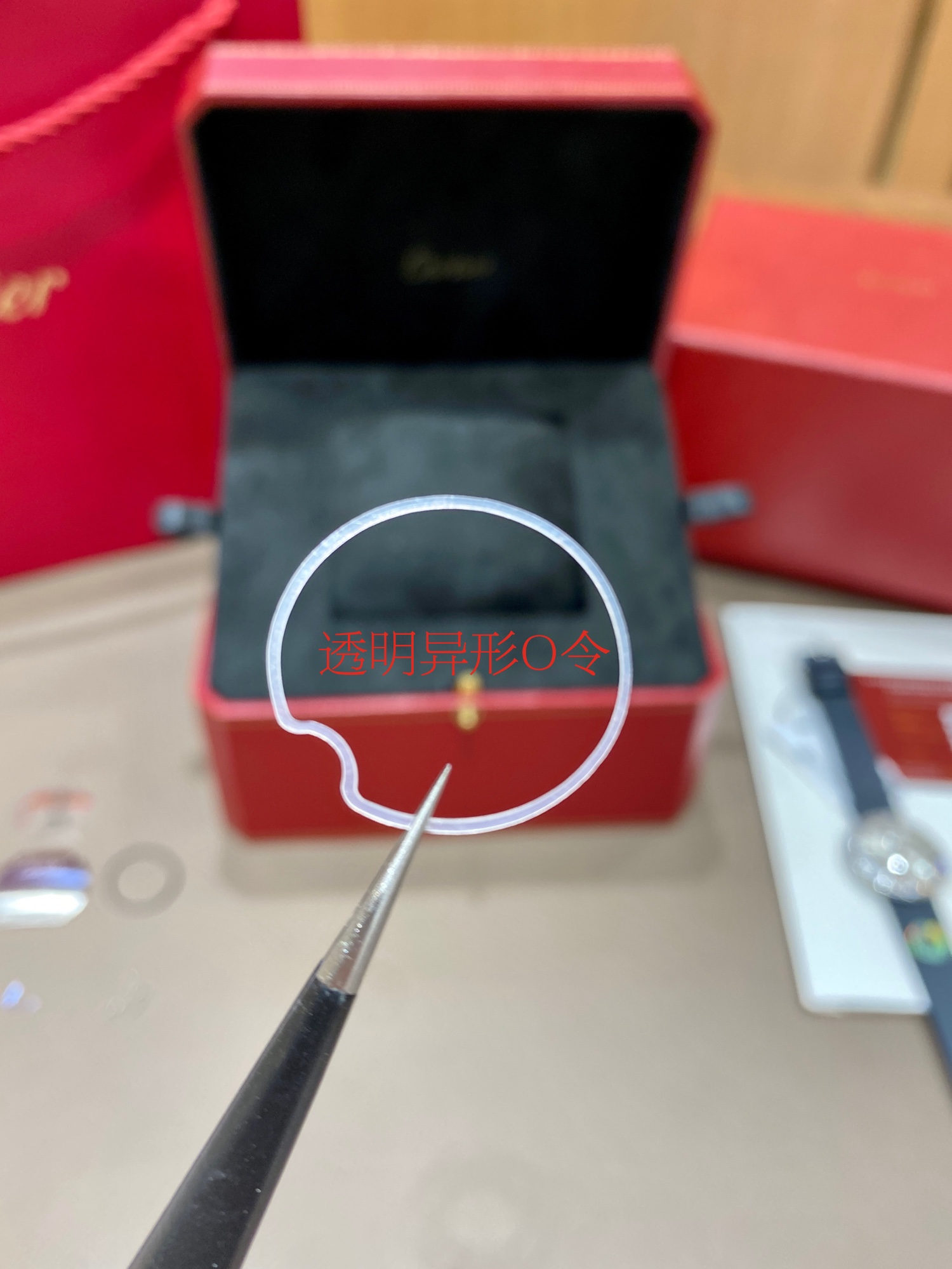 Cartier Dr 2021 Watch Strap Dialsize30, Size. Gold Platedwatch Hands 4