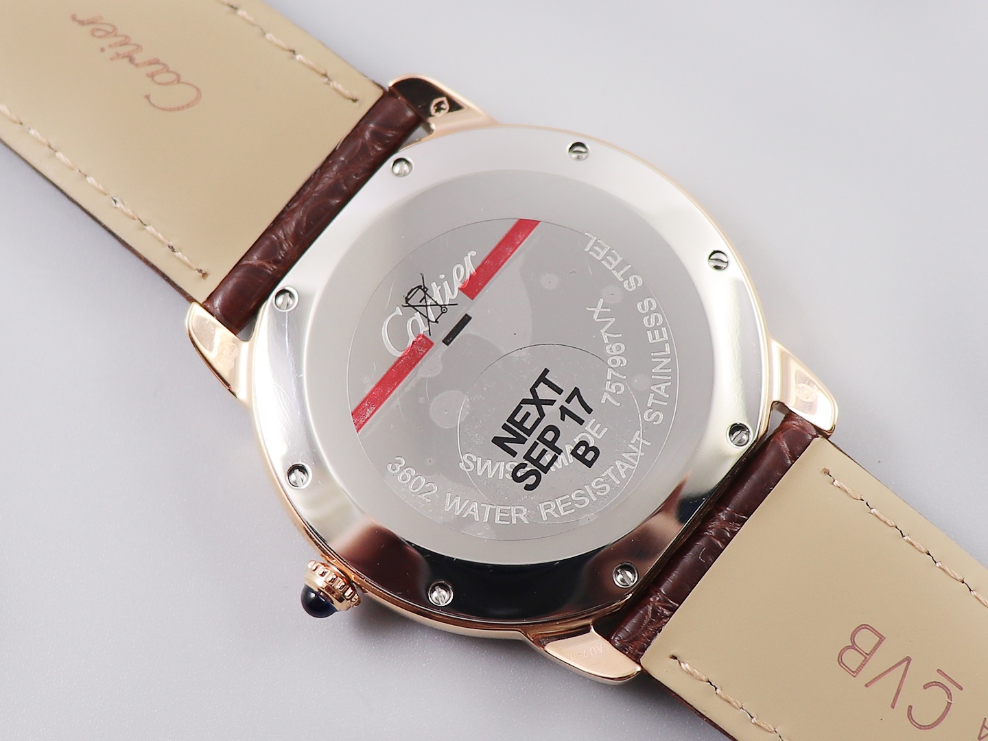 Cartier K11cartier ,originalmold Opening,diameter: 36 mm Small Size29.5 Watch Strap.original Quartzmovementmovement Original Strap