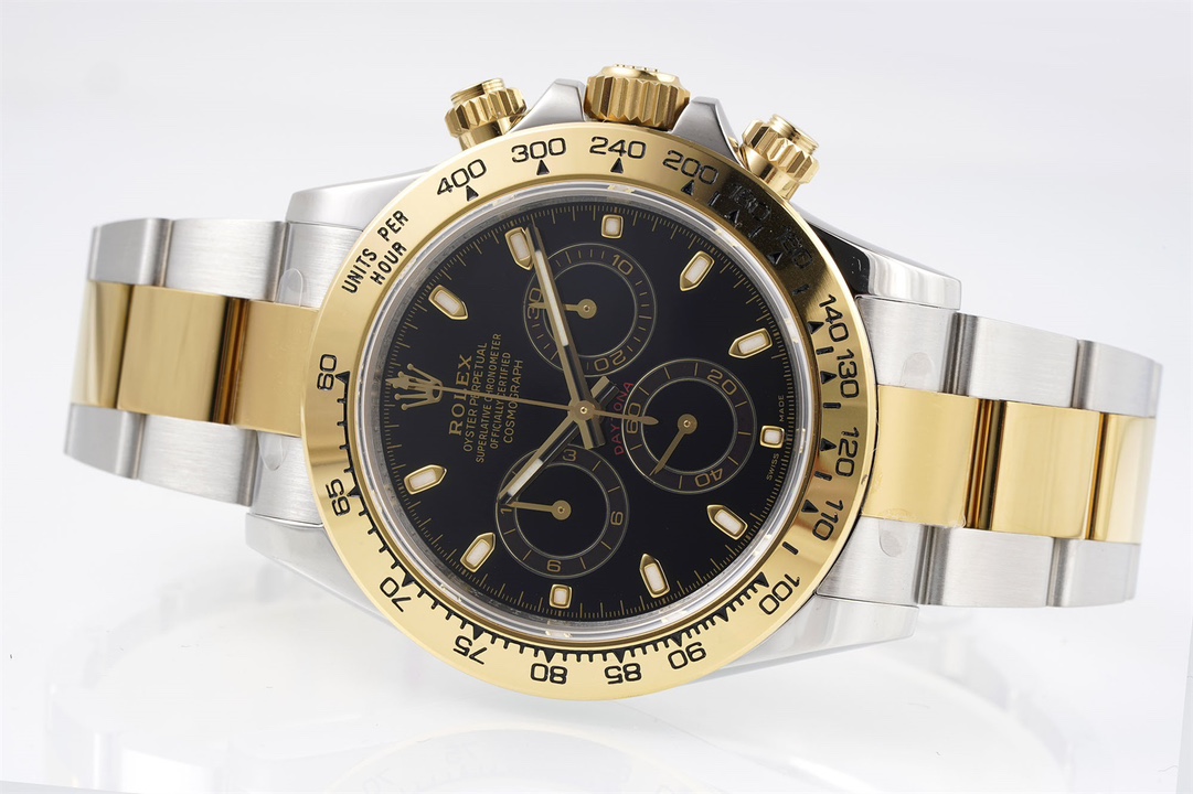 Rolex King Daytona 4130 A Original1 1 Size:40 mm 12.2 Watch Dial Luminouswatch Hands movement Ar 904lwatch Strap, Rose Gold Plated 18k