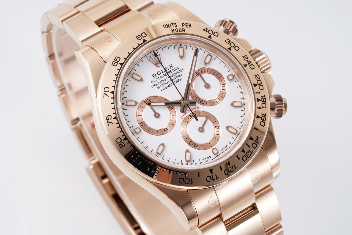 Rolex King Daytona 4130 A Original1 1 Size:40 mm 12.2 Watch Dial Luminouswatch Hands movement