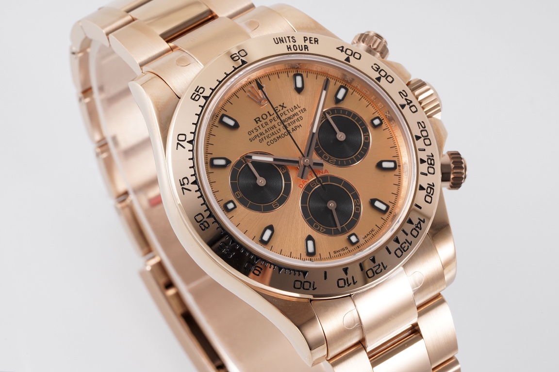 Rolex King Daytona 4130 A Original1 1 Size:40 mm 12.2 Watch Dial Luminouswatch Hands movement