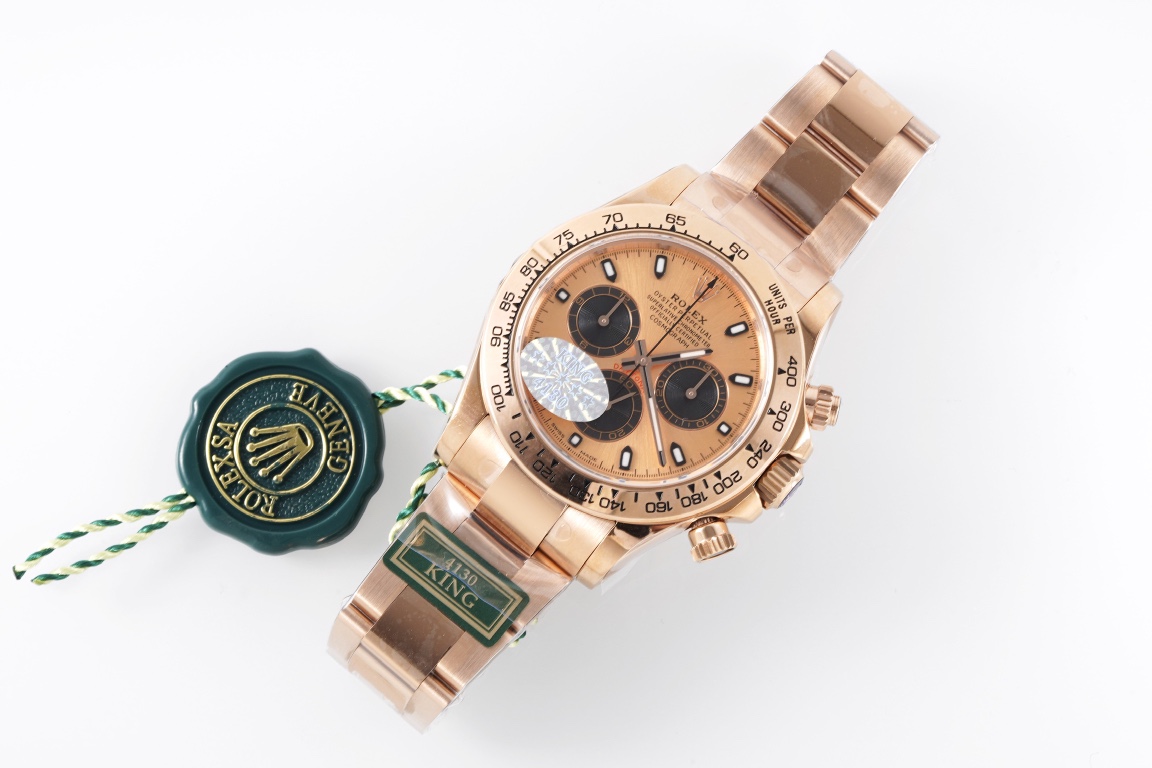 Rolex King Daytona 4130 A Original1 1 Size:40 mm 12.2 Watch Dial Luminouswatch Hands movement
