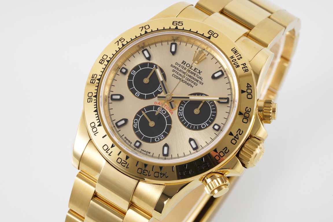 Rolex King Daytona 4130 Original1 1 Size:40 mm 12.2 Watch Dial Luminouswatch Hands movement