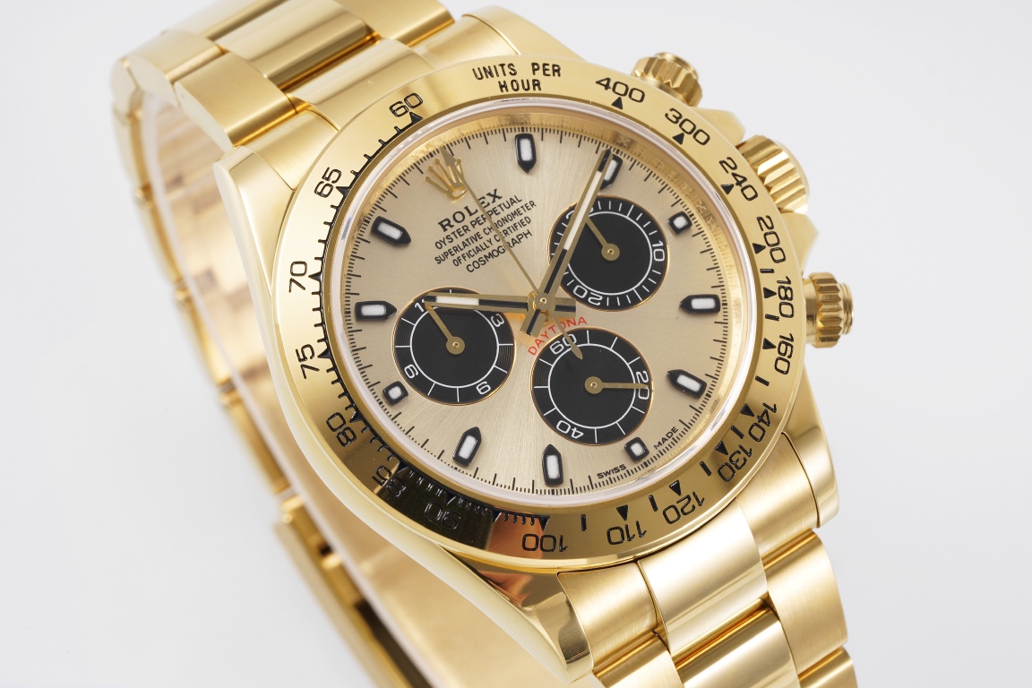 Rolex King Daytona 4130 Original1 1 Size:40 mm 12.2 Watch Dial Luminouswatch Hands movement