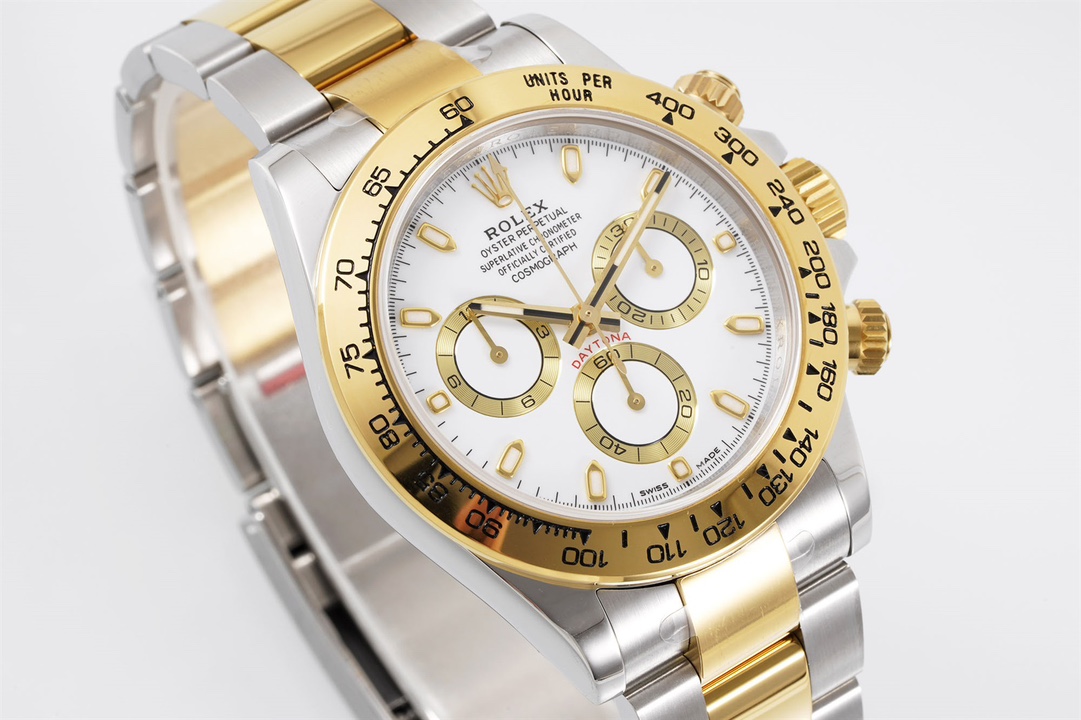 Rolex King Daytona 4130 Original1 1 Size:40 mm 12.2 Watch Dial Luminouswatch Hands movement Ar 904lwatch Strap, Rose Gold Plated 18k