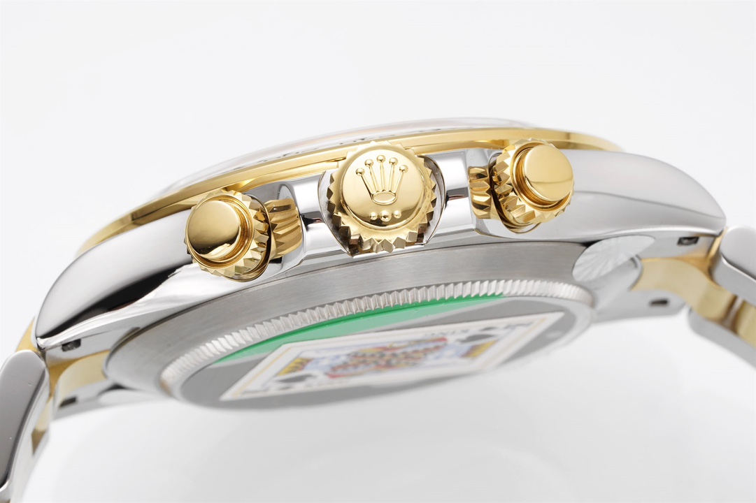 Rolex King Daytona 4130 Original1 1 Size:40 mm 12.2 Watch Dial Luminouswatch Hands movement Ar 904lwatch Strap, Rose Gold Plated 18k