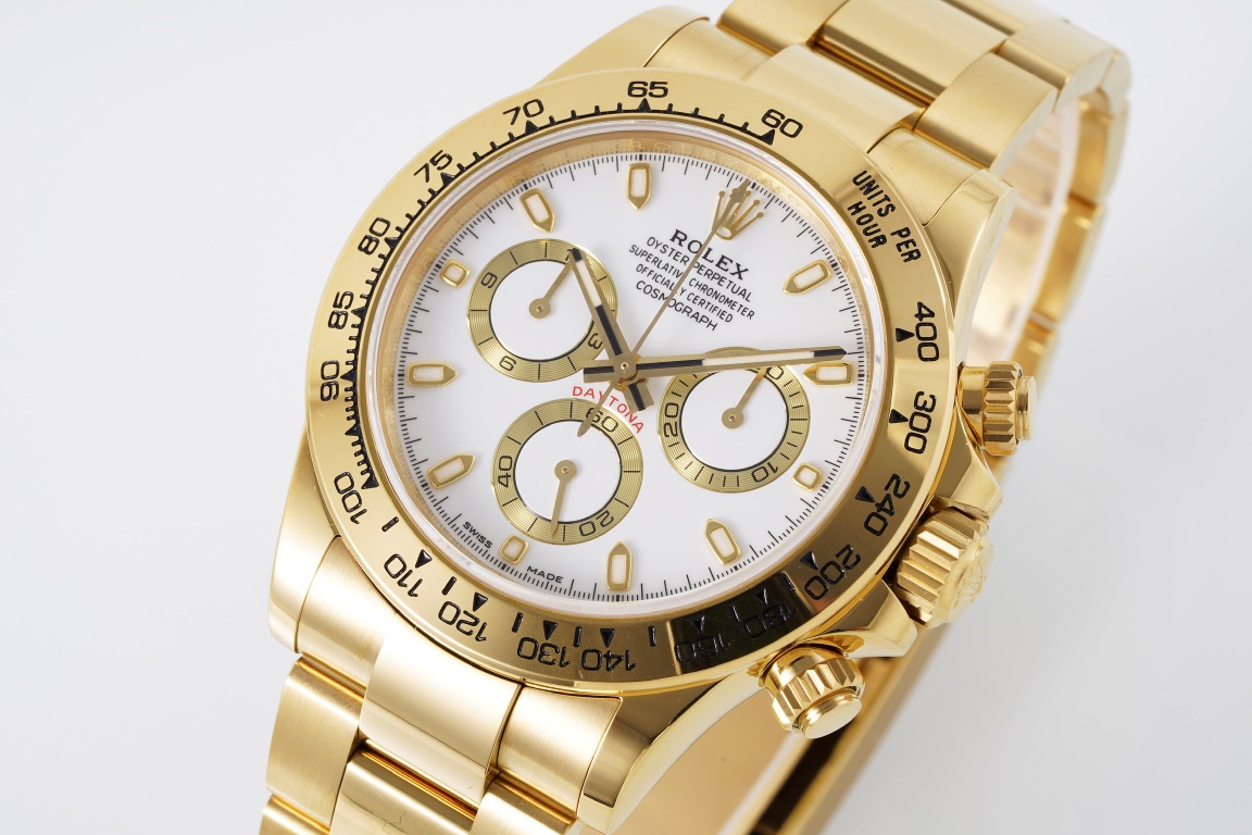Rolex King Daytona 4130 Original1 1 Size:40 mm 12.2 Watch Dial Luminouswatch Hands movement
