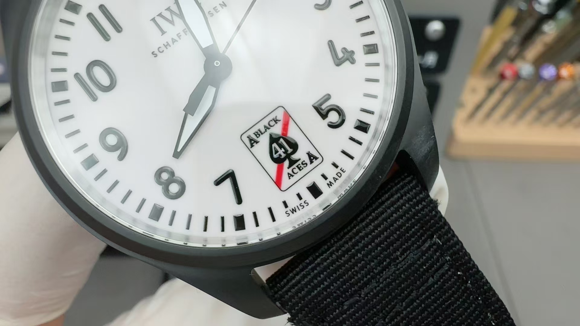 Iwc M A Watch Strap 100 Hands Luminous