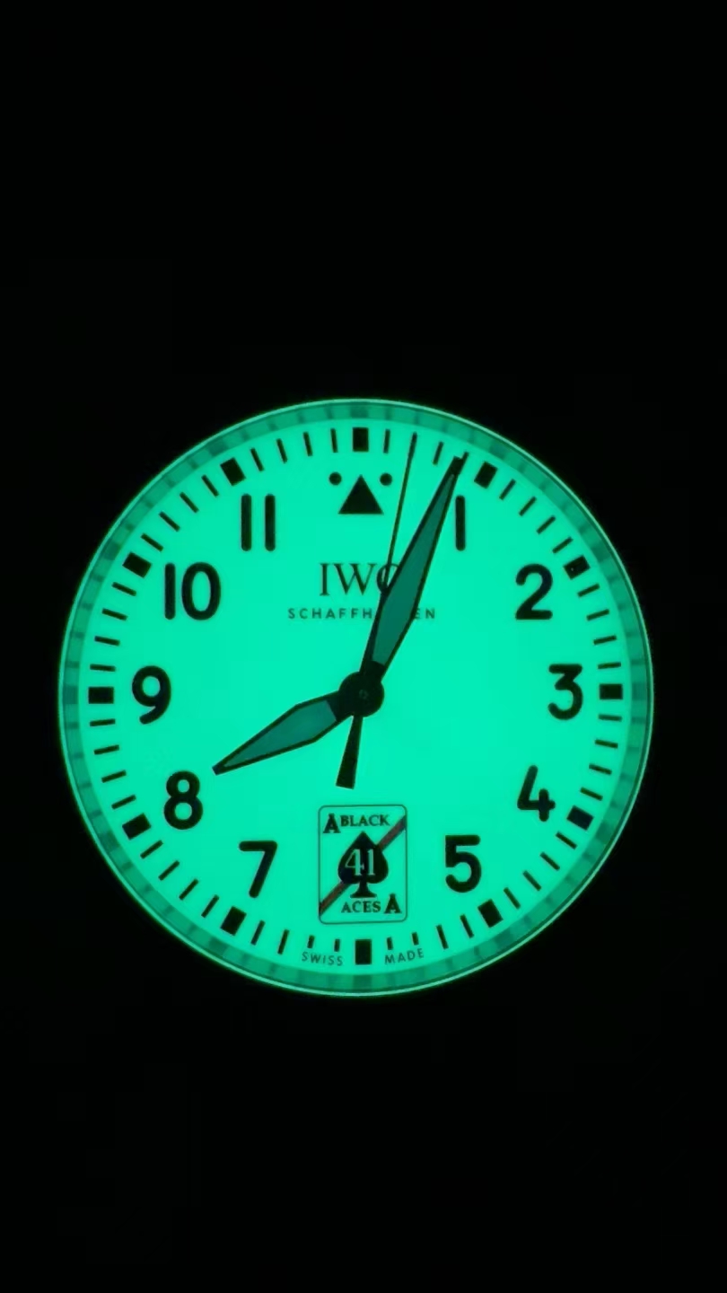 Iwc M A Watch Strap 100 Hands Luminous
