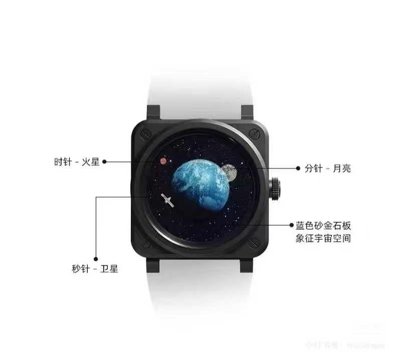 Bell Ross M Ross41 mm br-03 Astrobe Ceramic