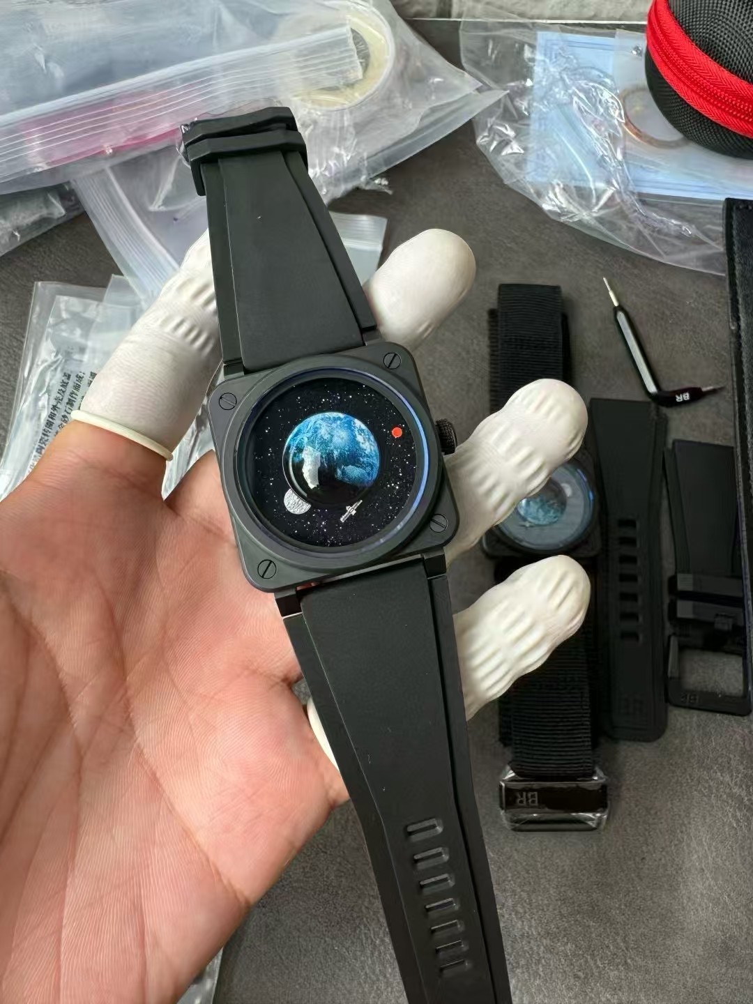 Bell Ross M Ross41 mm br-03 Astrobe Ceramic