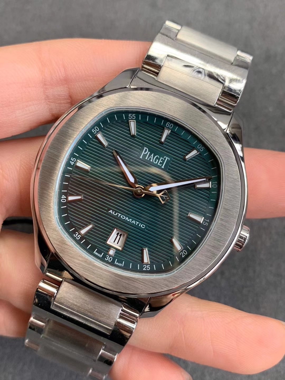 Mks Piaget-polos Watch Case Size42 mm x9.5 Technological Breakthrough 9015 Piaget Cal.1110 movement